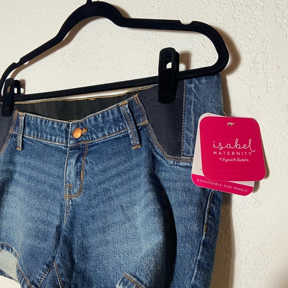 NWT Isabel Maternity Shorts - Picture 4 of 5